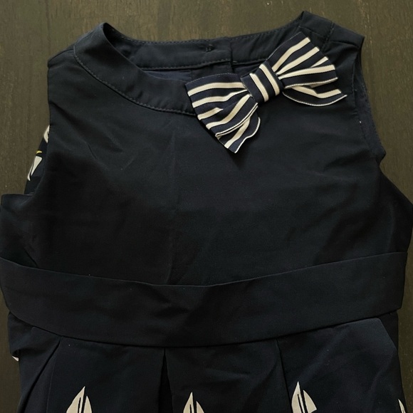 Janie and Jack Sailboat Print Dress - Picture 8 of 13
